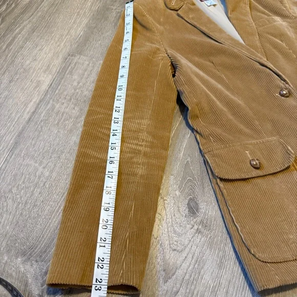 Vintage Japanese Velvet Blazer-size 8 - Picture 9 of 10